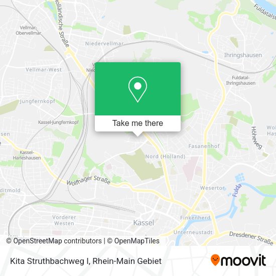 Kita Struthbachweg I map
