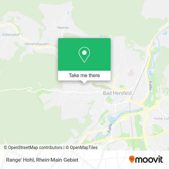 Карта Range' Hohl