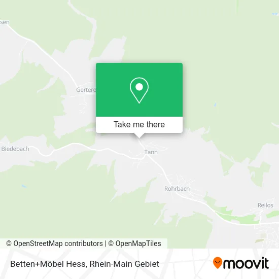 Карта Betten+Möbel Hess