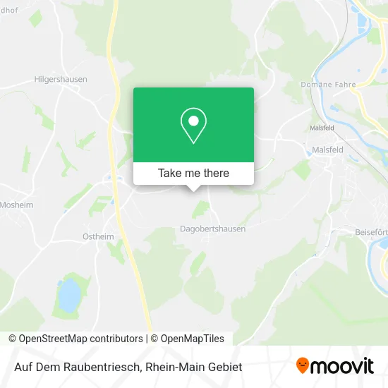 Карта Auf Dem Raubentriesch