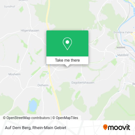 Карта Auf Dem Berg