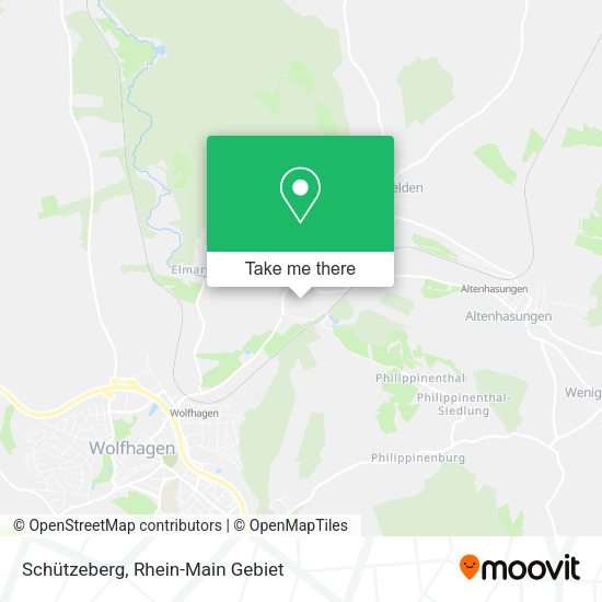 Карта Schützeberg