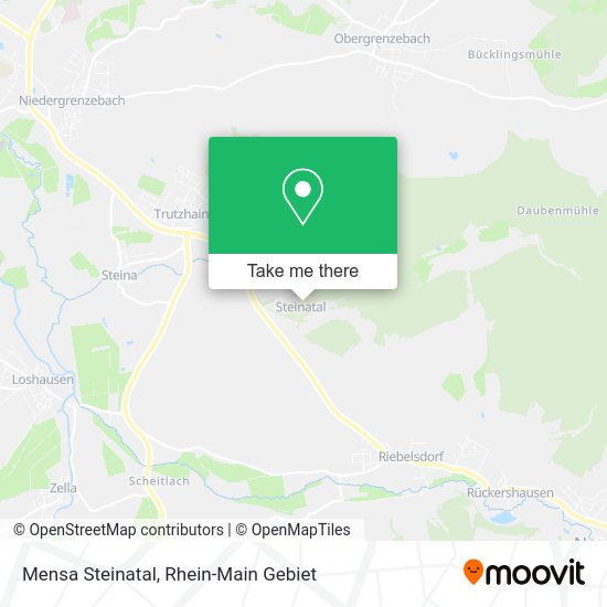 Карта Mensa Steinatal