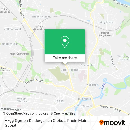 Карта Akgg Ggmbh Kindergarten Globus