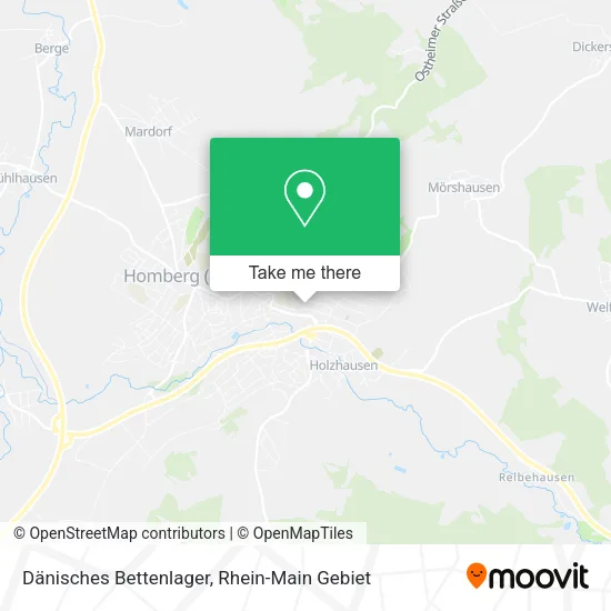 Карта Dänisches Bettenlager