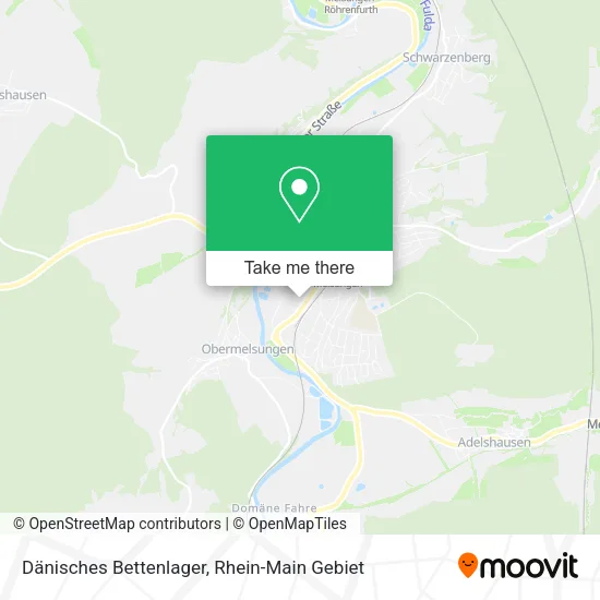 Карта Dänisches Bettenlager