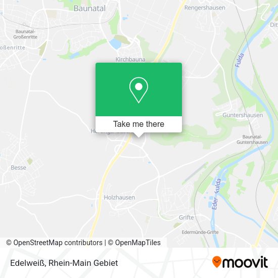 Edelweiß map