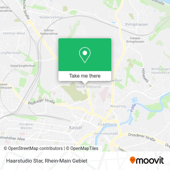 Haarstudio Star map