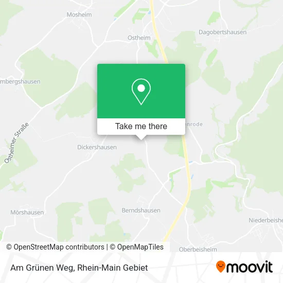Карта Am Grünen Weg