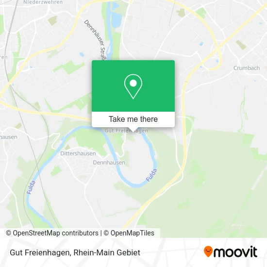 Карта Gut Freienhagen