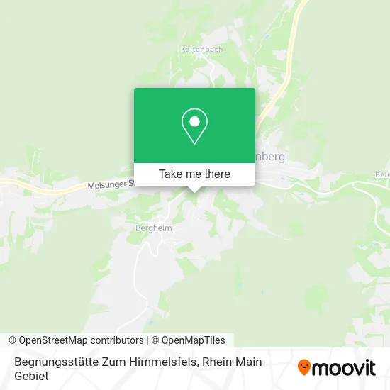 Карта Begnungsstätte Zum Himmelsfels