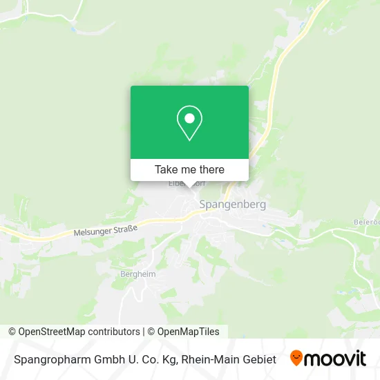 Карта Spangropharm Gmbh U. Co. Kg
