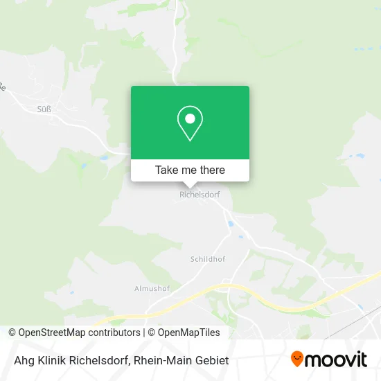 Карта Ahg Klinik Richelsdorf