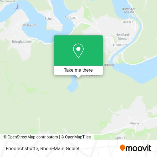 Карта Friedrichshütte