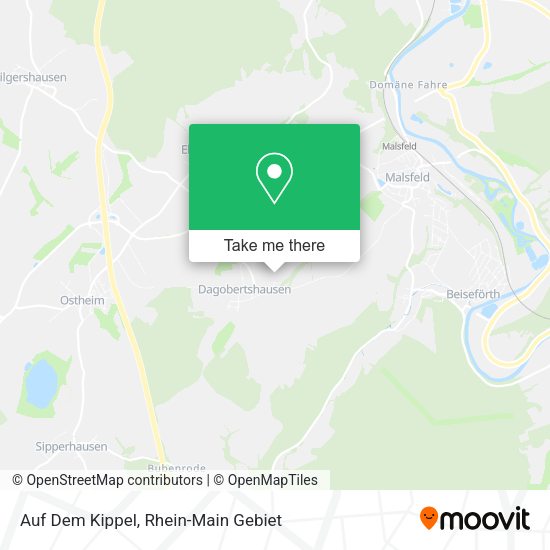 Карта Auf Dem Kippel