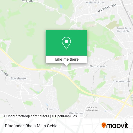 Карта Pfadfinder