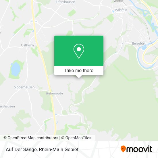 Карта Auf Der Sange