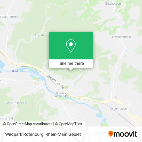 Карта Wildpark Rotenburg