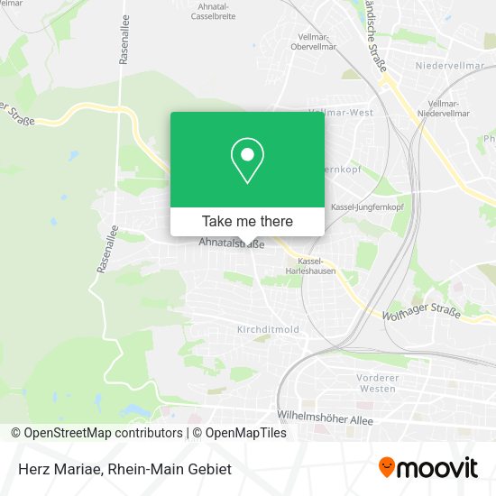 Карта Herz Mariae