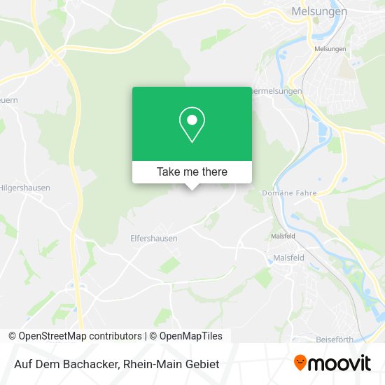 Карта Auf Dem Bachacker