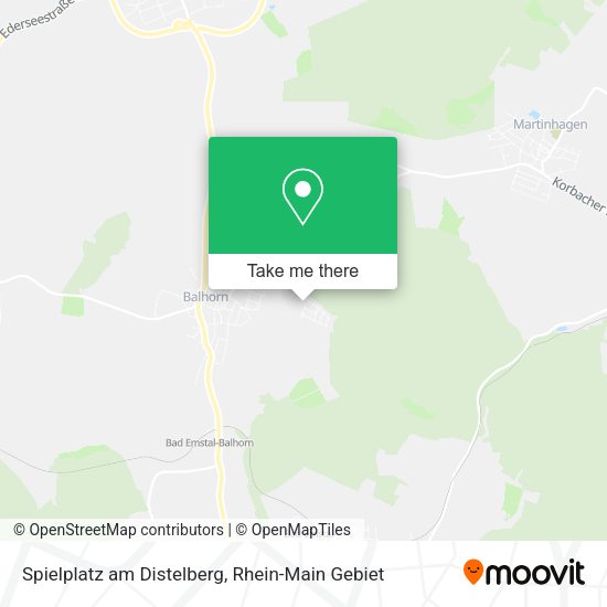 Карта Spielplatz am Distelberg