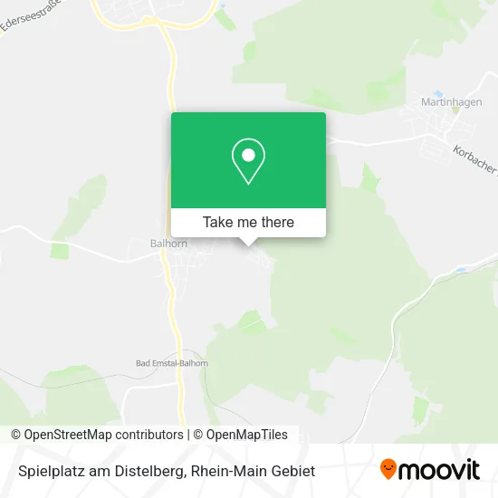 Карта Spielplatz am Distelberg
