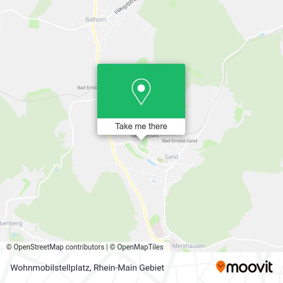 Карта Wohnmobilstellplatz