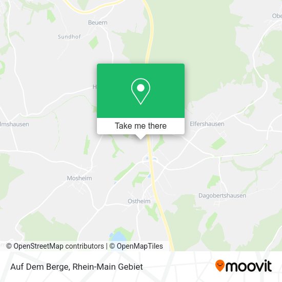 Карта Auf Dem Berge