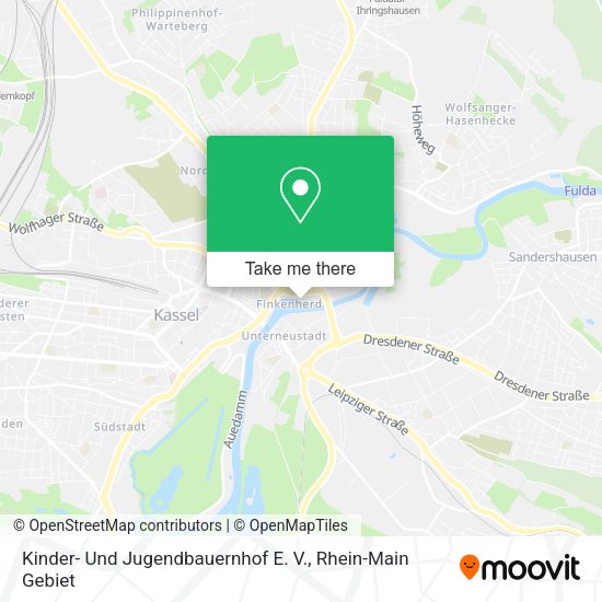 Карта Kinder- Und Jugendbauernhof E. V.