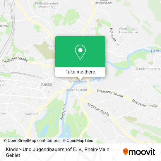 Карта Kinder- Und Jugendbauernhof E. V.