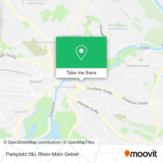 Карта Parkplatz Obi