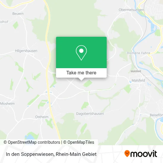 In den Soppenwiesen map