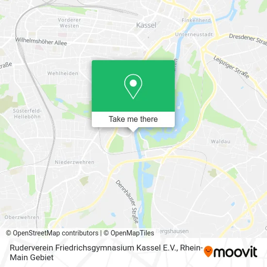 Карта Ruderverein Friedrichsgymnasium Kassel E.V.