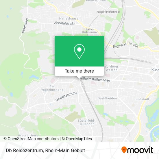 Карта Db Reisezentrum