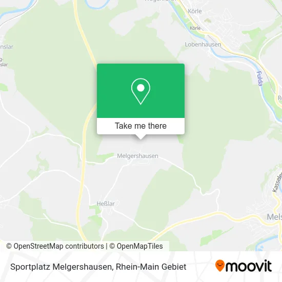 Карта Sportplatz Melgershausen