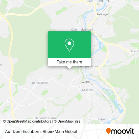 Карта Auf Dem Eschborn
