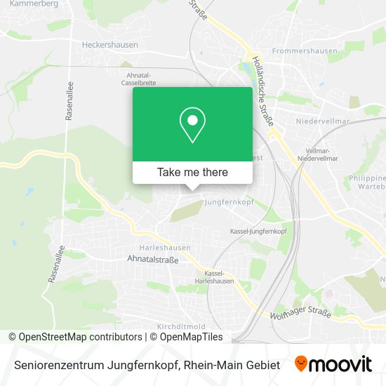 Карта Seniorenzentrum Jungfernkopf