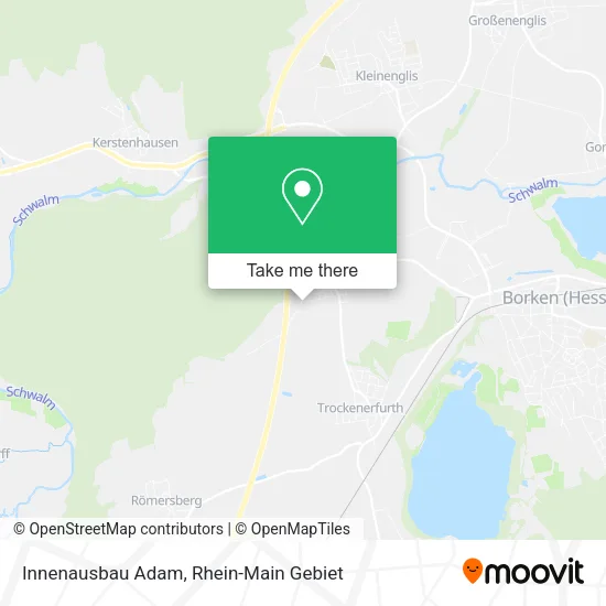 Карта Innenausbau Adam