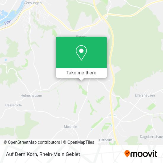 Карта Auf Dem Korn