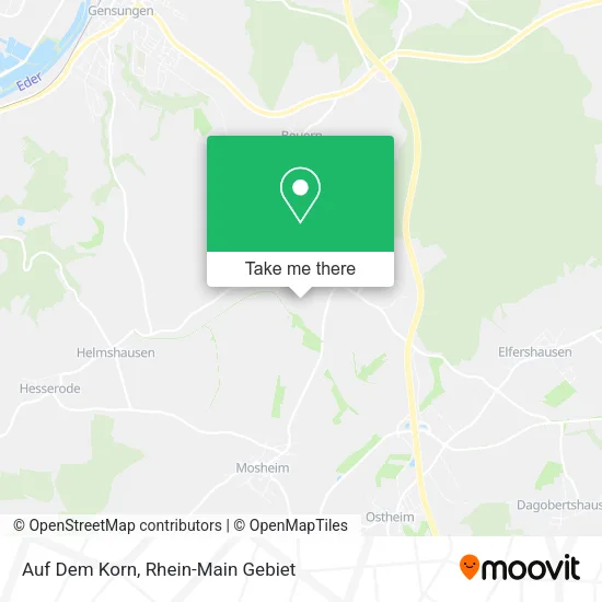 Карта Auf Dem Korn