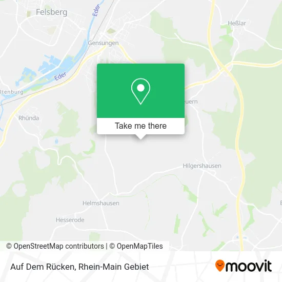 Карта Auf Dem Rücken