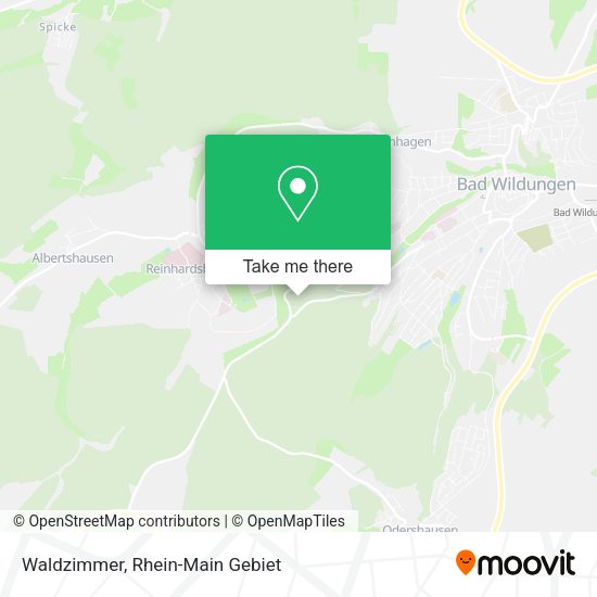 Карта Waldzimmer