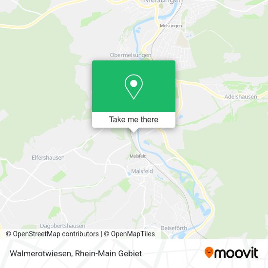 Карта Walmerotwiesen