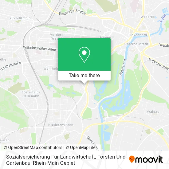 Карта Sozialversicherung Für Landwirtschaft, Forsten Und Gartenbau