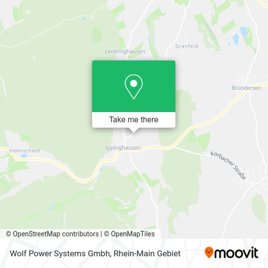 Карта Wolf Power Systems Gmbh