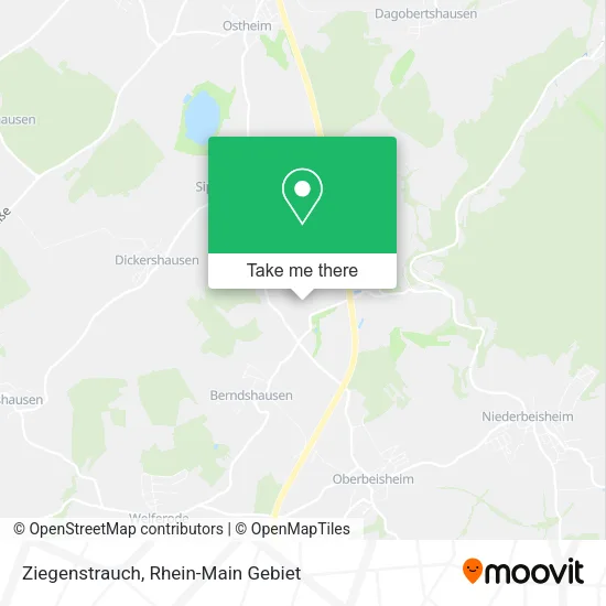 Карта Ziegenstrauch