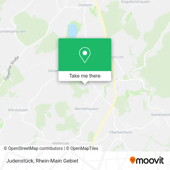 Карта Judenstück