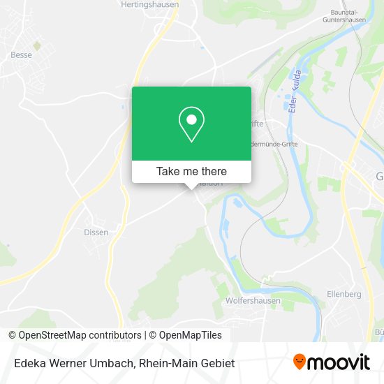 Карта Edeka Werner Umbach