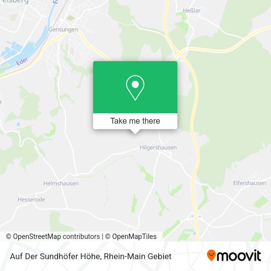 Карта Auf Der Sundhöfer Höhe