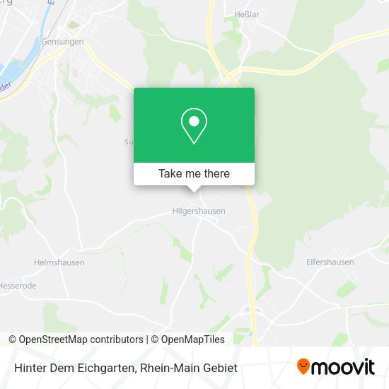 Hinter Dem Eichgarten map